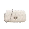 Bag Girl 2022 New Pearl Chain Foreign Style Propositile Diamond Fairy Square Square Summer Summer Msenger Bag Tide