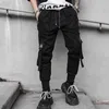 2021 Hip Hop Streetwear Pants Harem pantaloni da jogger neri per uomini tattici di pantaloni gotici maschi G220507