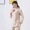Tute da uomo Donna Uniforme 4 colori Cotone Lino Alta qualità Tai Chi Wushu Abbigliamento per adulti Arti marziali Wing Chun Suit Hanfu Tracks
