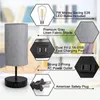 Table Lamps Modern USB Touch Control Lamp Bedroom Night Light Dimmable LED Warm For Living Room Kids Home DecorTable