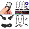 Car chassis decoration remote control RGB one for six or eighty LED motorcycle atmosphere with smart brake lights2533