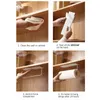 Неподвижные держатели бумажных полотенец самоклеящаяся кухонная ткань держатель для ванной комнаты ванная комната рулона бумаги вешалка свежего пленки крючок CCCE13686