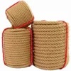 Espessura decorativa de cânhamo de cânhamo retro natural cordas de seda manual iluminação de bricolagem diy ou finura pode ser personalizada
