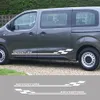 Автомобиль боковой дверной линии графические наклейки для Peugeot Expert Traveler Citroen Jumpy Dispatch Turning аксессуары виниловые пленки наклейки