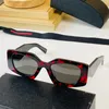 Glänzende smaragdgrüne Sonnenbrille mit Leopardenmuster, Symbole Triangulo SPR15Y, grüne Gafas de Sol-Brille für Herren, quadratischer Rahmen, Designer-Frau, Schutz, Acatate, Partyglas mit Etui