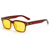 النظارات الشمسية نظارات النساء الرجال العلامة التجارية مصمم أنثى ذكر نظارات شمسية عدسات صفراء نظارات نسائية