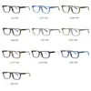 Mode Lunettes de soleil Cadres Monture en plastique Lunettes Arrivée Anti-Blue Ray Hommes Style Rectangle Lunettes Pleine Jante Rétro Optique Lunettes SellingF