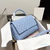 مصمم فاخر نسائي جامبو ماكسي كافيار جلد العجل حقائب مبطن أعلى Co مقبض اليد GHW سلسلة حزام Crossbody كتف متعدد 2022