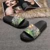 2022 Mens Womens Slides Sandali estivi Pantoufles Beach Slide Fashion Scuffs Pantofole Ladies Flats Shoes Tiger Flowers Bee With Box