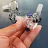 Point de joie harillon Bowil Bowl en verre support de pipe à eau 14 mâles de 19 mm accessoires pour fumer pour des bongs