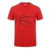 Moda Camiseta personalizada camisetas estampadas de basquete casual camisetas frias personalidade solta plus size rount round round colar Men Camisetas 220507