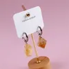 Irregular Stone Hoop Earrings Natural Healing Reiki Crystal Amethyst Drop Ear Charms Huggie Women Gift Fashion Silver Stainless Steel Round Circle Pendant Jewelry