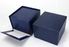 Uhrenboxs Fälle Luxus Top Brand Original Geschenkbox für automatische blaue Lederwatch Caseswatch Hele22