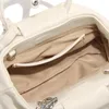 Evening Bags Extensible Ruched Designer Ring Handbags For Women Pearl And Marble Decoration Shoulder Bag High Quality Delicate Crossbody Bag