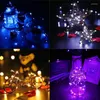 Strings LED LED String Silver Drut Garland Home Christmas Wedding Party Dekoracja