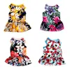 Dog Apparel Dress Girl Puppy Clothes Female Princess Floral Skirt Summer Shirt Cat Pet Party Outfits