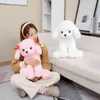 PC CM Śliczne pluszowe zabawki pudle życie jak kręcone włosy pies lalki nadziewane miękka poduszka dla dzieci dla dzieci urodziny