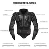 Motorcykel rustning motocross racing kostym Body Protection Jacket Protector ATV Kläder säkerhet unisex jackor mask