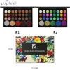 Popfeel 29 Farben Lidschatten-Palette, matt, Lidschatten, Pailletten, Diamant, Glitzer, tragbar, Beauty-Essentials, universelles Make-up, Augen-Make-up