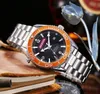 Relogio Masculino Mens 럭셔리 손목 시계 야외 크로노 그래프 Quartz 배터리 Moonwatch 비즈니스 스위스 손목 시계 Montre de Luxe