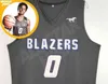 XFLSP # 0 Bronny James High School Basketball Jersey Retrato Personalizado Retro Sports Fan Apparel Personalizar Qualquer Nome e Número