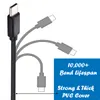 Câble USB Type C Charge rapide 10pack 3,3ft USB-A à USB-C Cordon de charge compatible avec Samsung Galaxy S10 S9 S8 S20 S21 Plus