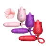 Vibrator Sex Toy Massager Custom 2.0 Pink Dildo Rose Clitoral Sucking Licking Tongue Toys for Women s 4ITH