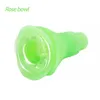 Waxmaid wholesale ross shaped mini silicone glass bowl for smoking water bongs suits 14mm 18mm joints six mixed colors 240pcs/carton stock in US