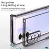 Hard Plastic Frame Phone Cases For Samsung Galaxy Z Fold 3 5G Bumper Hinge Cover 3 Plating Edge