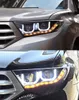 CAR HID Huvudlampa för Toyota Highlander 2012-2014 Kluger LED-strålkastare Drl High Beam Running Lights Angel Eye Signal Light
