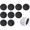 Schwarze, selbstklebende Gummi-Untersetzer-Pads, runde, aufklebbare Aufkleber, rutschfeste Schutzunterlage für 20-Unzen- und 30-Unzen-Trinkgläser
