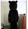 Costumes de mascotte d'ours noir chaud costume de personnage de dessin animé pour adultes tenue de noël Halloween déguisement fête d'anniversaire