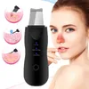 Dispositifs de soins du visage Dissolvant de points noirs Nettoyeur de pores électrique Rf Ems Led Mésothérapie Masseur du visage Épurateur de peau à ultrasons Nano Spray Steamer 0727