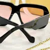 duikmasker designer vierkante zonnebril heren Dikke plaatframes en tempels occhiali de soleil 40064 levendige Barcelona-stijl populaire outdoorbril voor dames