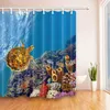 starfish shower curtain