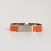 Haute qualité design design bracelet en acier inoxydable lettre d'argent boucle bracelet bijoux de mode hommes et femmes bracelets amour col257P