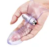 Ikoky Finger Sleeve Vibrator G Spot Massage Clitic Stimulate Female Masturbator Sexiga leksaker för kvinnor Shop Adult Products