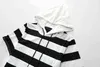 Men Hipster Striped T Shirt 2022 Summer New Slim Fit Tshirt Men Harajuku Streetwear Casual T Shirty Tops Tees L220704