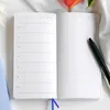 Anteckningar Mini Notebook 2022 Pretty Student Notepad Inbunden Weekly Study Diary Planner Söt memo Pad For School Supplies Agenda Ledger