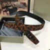 Leather tom With tf fordly Fashion T. High Buckle Quality Print Designer Belts Big Men's Clothing Leopard Accessories Business Belts Belt Men SU0O