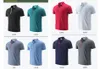 22モロッコポロレジャーシャツ夏の男性と女性のための通気性ドライアイスメッシュ生地スポーツTシャツロゴはカスタマイズできます