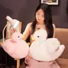 3040cm Super schattig dikke pluche droommeisje serie Swan Toys Soft Stuled Animals Swan Dolls Home Xmas Holiday Decor Birthday Gift J220729