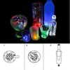 Nowy mrugający blask LED Bottle Lights Coaster Lights Flashing Cup Mata Bateria zasilana na przyjęcie świąteczne Wazę Wazon Dekoracja Lekka Butik Fy5395 0730