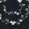 1M Handgemaakte shell parel bloemen Hoofdbanden Tiara Bruid Hoofddeksel Haren Sieraden Vrouwen Bruiloft Haaraccessoires