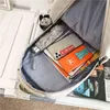 Zaino stile Bagwomen tinta unita femminile multi tasca borsa da viaggio donna casual scuola di alta qualità per zaino libro ragazza adolescente 220723