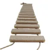 Muebles de gato rascadores de madera puente de gato escalera montada en la pared sisal sise pasos de pared de gato gatito rascador escalador post juguetes gatito de bricolaje muebles 230206