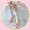 Kledingschoenen kawaii lolita dames Japanse stijl schattige boog knoop dames 2022 Mary Janes roze zomermode zapatillas mujer 220516