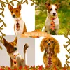 Pet Dogs Bow Ties Thanksgiving Dog Collars Puppy Bows Tie Neckties Pet Grooming Supplies 10 Color Wholesale A380