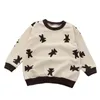 Hoodies Sweatshirts 2 4 6 7 -åriga barnkläder Hösten långärmad tunn Swea 220823