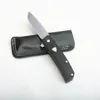 Toppkvalitet Butterfly 601 Flipper Folding Knife D2 Stone Wash Tanto Blade G10 med rostfritt stålplåthandtag överlevnad Taktisk EDC Pocket Knives